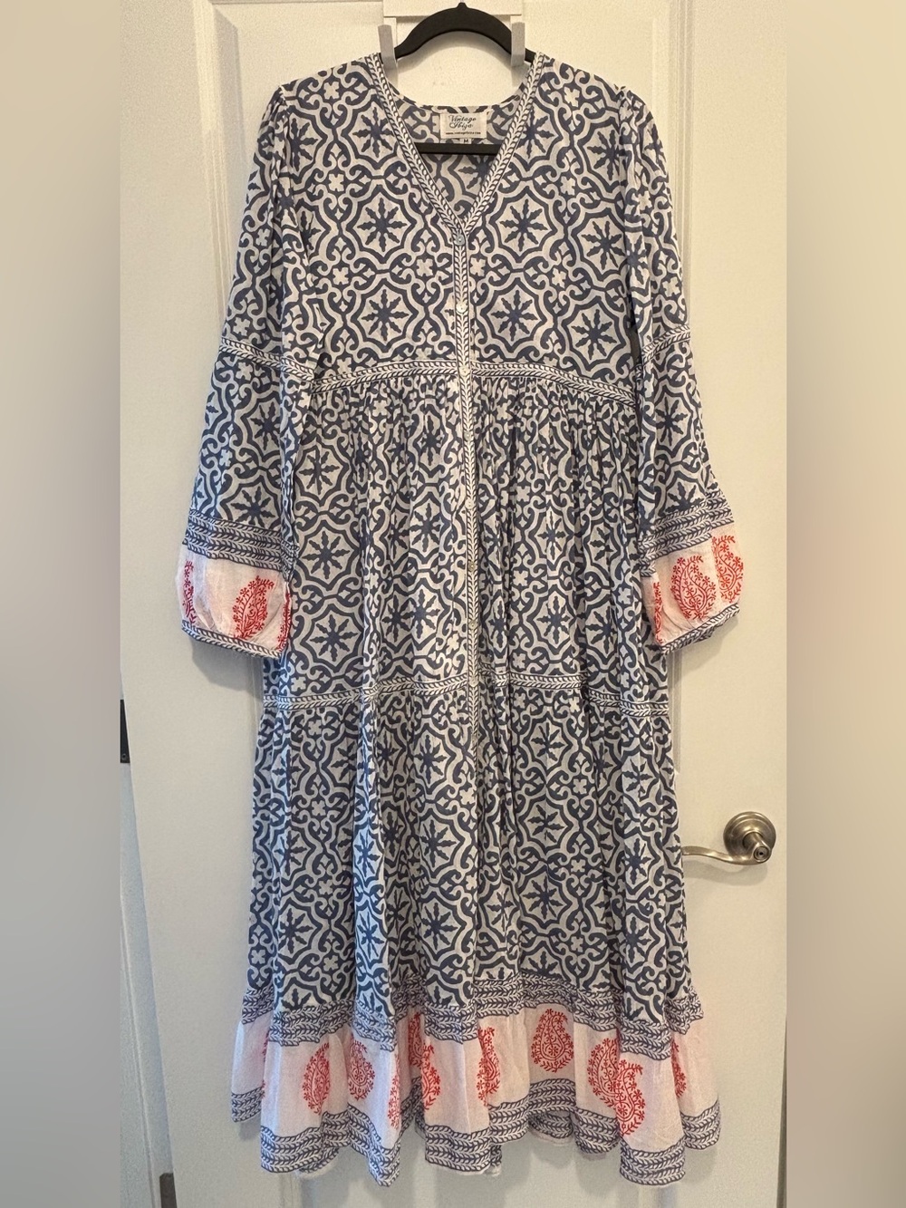 Ibiza Cotton Maxi Dress